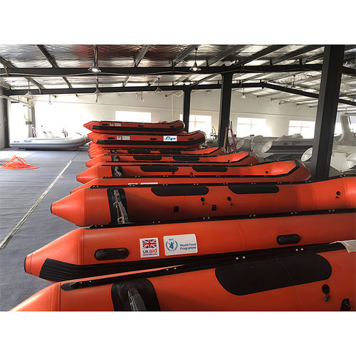 Barca professionale barca di salvataggio - UB380-UB750 - Qingdao Lian Ya Boat Co.,Ltd. - con scafo rigido