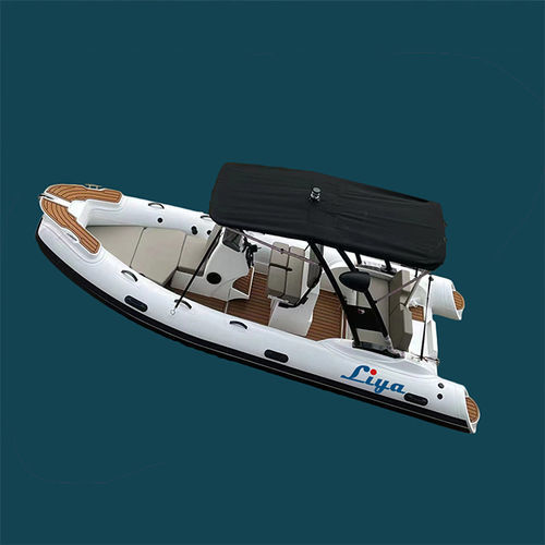 Gommone fuoribordo - HYP520 - Qingdao Lian Ya Boat Co.,Ltd. - a benzina / semirigido / con console centrale
