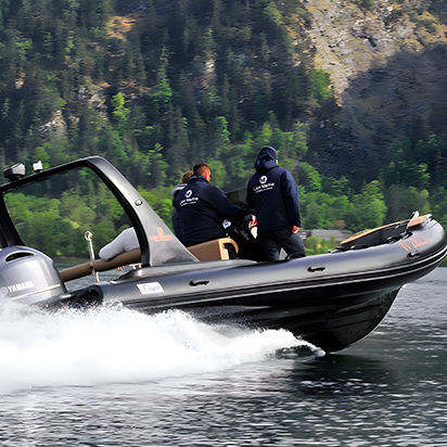 Gommone fuoribordo - 660 - Qingdao Lian Ya Boat Co.,Ltd. - a benzina / RIB / con console centrale