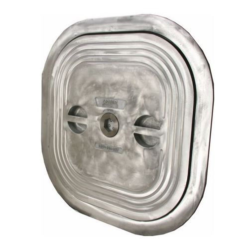 Passauomo per nave - BFHLP24X24 - BAIER MARINE - quadrato / apribile / a tenuta d'acqua