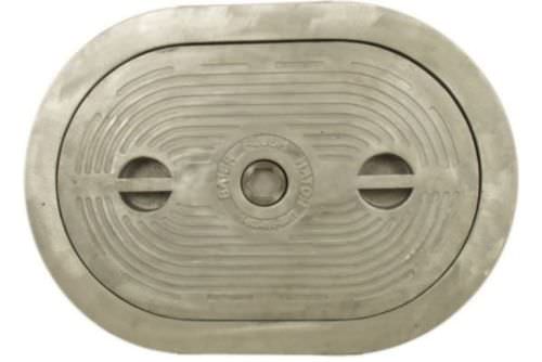 Passauomo per nave - BFHO15X24 - BAIER MARINE - rettangolare / apribile / con lati arrotondati