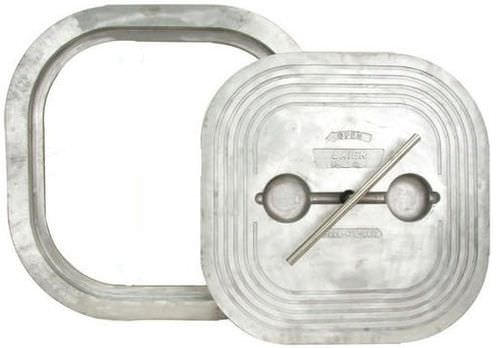 Passauomo per nave - BFHQTH24X24 - BAIER MARINE - quadrato / a tenuta d'acqua