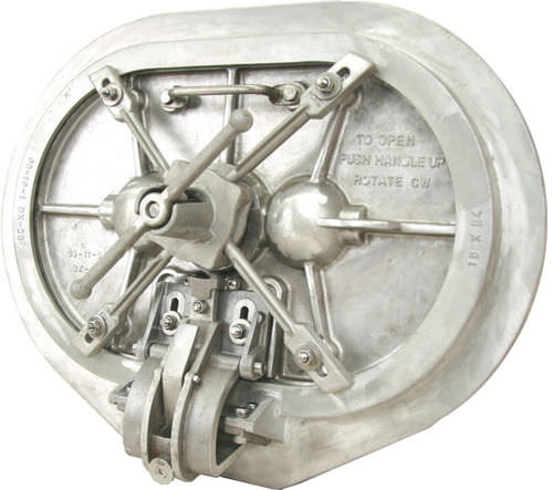 Passauomo per nave - BFHHQTH15X24 - BAIER MARINE - rettangolare / a tenuta d'acqua / con lati arrotondati
