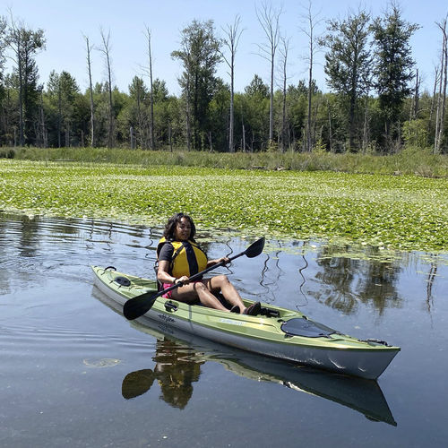 Kayak sit-on-top - Caribbean 14 - Eddyline Kayaks - da pesca / da mare / per adulto