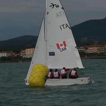 Barca a vela daysailer - Tridente 16' - CNA Centro Nautico Adriatico - con bompresso