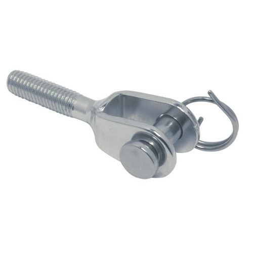 Terminale per manovre dormienti a forcella snodata - 8452 series - Marinetech Edelstahlhandel GmbH & Co.KG - filettato