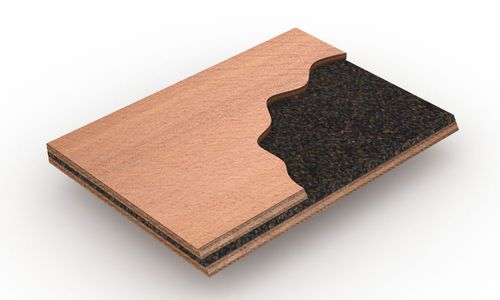 Pannello sandwich per parete divisoria - LARIPHON® - BELLOTTI SPA - per isolamento acustico / per pavimento interno / per soffitto di barca