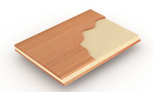 Pannello sandwich per parete divisoria - LARIMAR® 60 - BELLOTTI SPA - per allestimento navale / per soffitto di barca / schiuma PVC