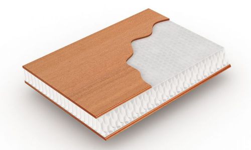 Pannello sandwich per allestimento navale - LARIMAR® P80 - BELLOTTI SPA - a nido d'ape / in legno compensato / in okoumé