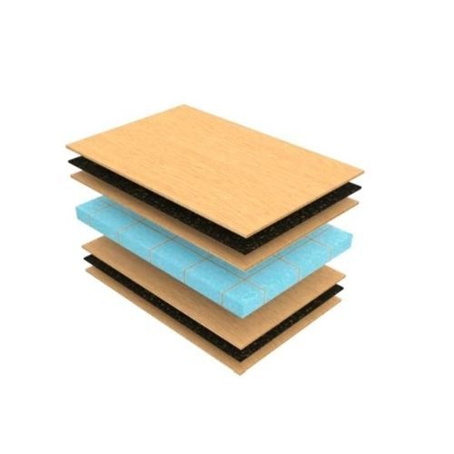 Pannello sandwich per parete divisoria - LARIPHON® LARICROSS® - BELLOTTI SPA - per isolamento acustico / per allestimento navale / in gomma