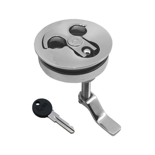Chiavistello per barca - 9205A - Foresti & Suardi - con serratura / inox / per pannelli