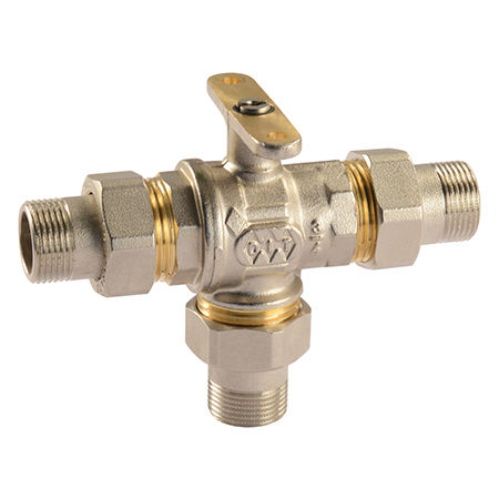 Valvola a sfera - DIAMANT PRO 3-WAY - Comparato Nello - per barca