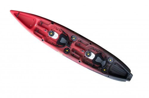 Kayak sit-on-top - Tempo Fisherman II - Viking Kayaks - per spedizione / da pesca / per adulto