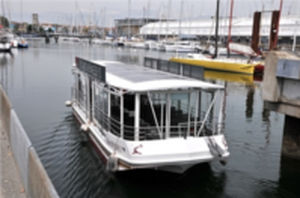 Barca professionale battello turistico - Charles Hennessy II Cognac  - Alternatives Energies - catamarano / elettrica