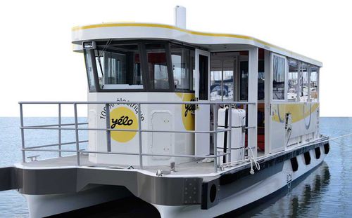 Barca professionale barca per trasporto passeggeri - Passeur de La Rochelle - Alternatives Energies - catamarano / elettrosolare / a zero emissioni