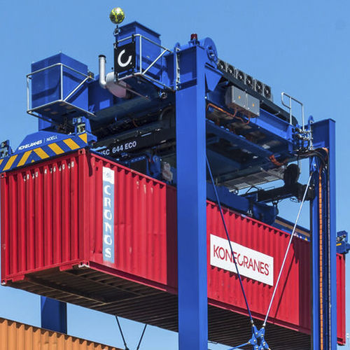 Gru a cavaliere per contenitori - A-STRAD - Konecranes