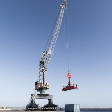 Gru portuale - LPM Series - Liebherr-International Deutschland - su rotaie / gommata