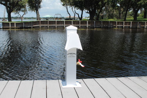 Colonnina di distribuzione di acqua - CMWP24 - C&M Marine Products - per pontile