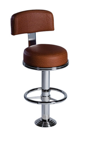 Sgabello da bar per nave - MARINER - Crown Ltd - per yacht / in acciaio inossidabile / base rotonda