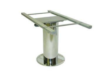 Base per tavolo regolabile - TABLETOP SLIDE - Crown Ltd - in acciaio inossidabile