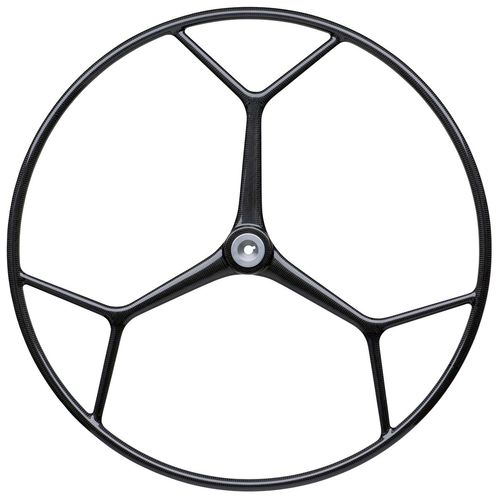 Ruota del timone per barca a vela - 3-spoke - GS Composite - in carbonio / racing