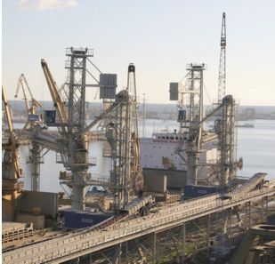 Caricatore di navi su rotaie - SHIPLOADER - NEUERO Industrietechnik GmbH