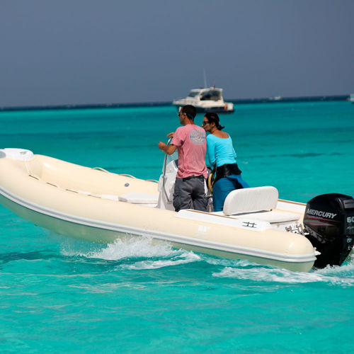 Gommone fuoribordo - SL520 - Tiger Marine - semirigido / open / con console laterale