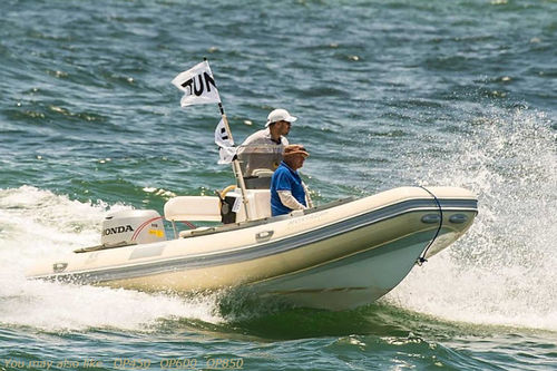 Gommone fuoribordo - OP520 - Tiger Marine - semirigido / con console centrale / open
