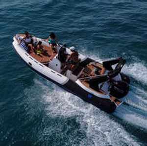 Gommone fuoribordo - TL650 - Tiger Marine - semirigido / con console centrale / open