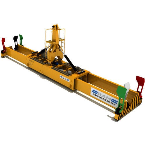 Spreader per contenitori - 2700  - RAM Spreaders - per gru portuale mobile / telescopico / elettroidraulico