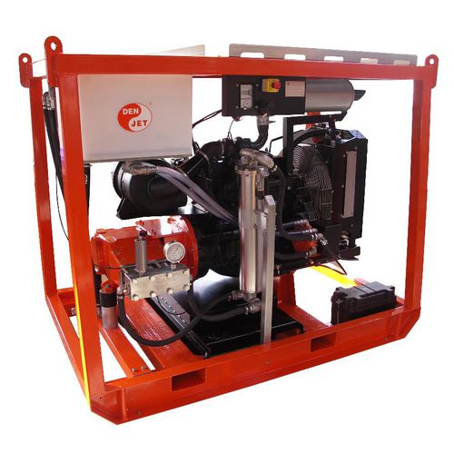 Pulitore ad alta pressione marino - CD100 Series - DEN-JET Marine Pte - per nave / montato su chassis / motore diesel