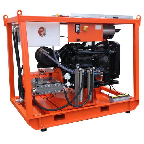 Pulitore ad alta pressione marino - CD160 Series - DEN-JET Marine Pte - per nave / montato su chassis / motore diesel