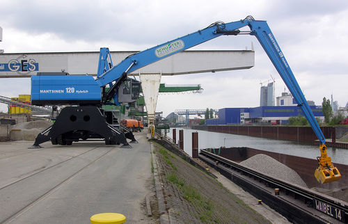 Gru portuale - MANTSINEN 120 M - MANTSINEN - articolata / mobile