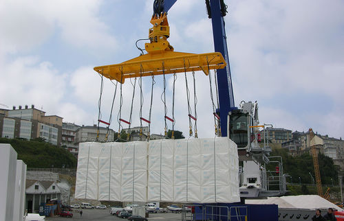 Spreader per carrello elevatore - PULP - MANTSINEN - tipo trave