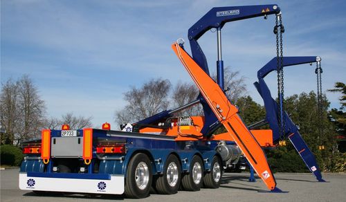 Carrello per movimentazione - SB362 series - Steelbro - portacontainer / per terminale portuario / con caricamento laterale
