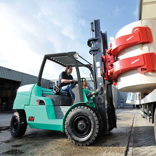 Carrello elevatore per cantiere navale - FD40-55(C)N3 series - Mitsubishi Forklift Trucks - a ruote indipendenti
