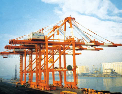 Portainer post-panamax - ARTICULATED BOOM TYPE - 50 LT - Hyundai Samho Crane Division
