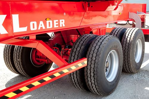 Carrello di movimentazione pesante - FHD - Boxloader - portacontainer / per terminale portuario / con caricamento laterale
