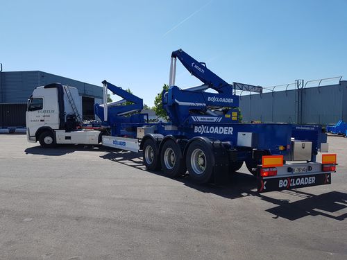 Carrello portacontainer - FHP - Boxloader - per cantiere navale / per terminale portuario / con caricamento laterale