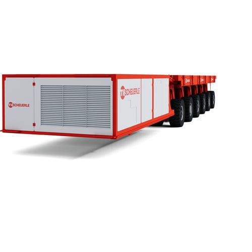 Carrello per cantiere navale - SPMT  - Nicolas Industrie - a 6 assi / a 5 assi / a 8 assi