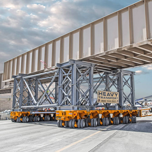 Carrello per movimentazione - InterCombi SPE  - Nicolas Industrie - per cantiere navale / a 4 assi / a 6 assi