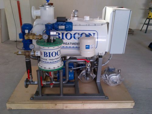 Sistema di trattamento di acque reflue - BIOCON - Techni - per nave