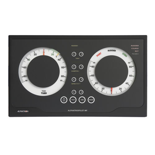 Indicatore di nave - AlphaTrioPilot MF - Alphatron Marine - di angolo di barra / analogico