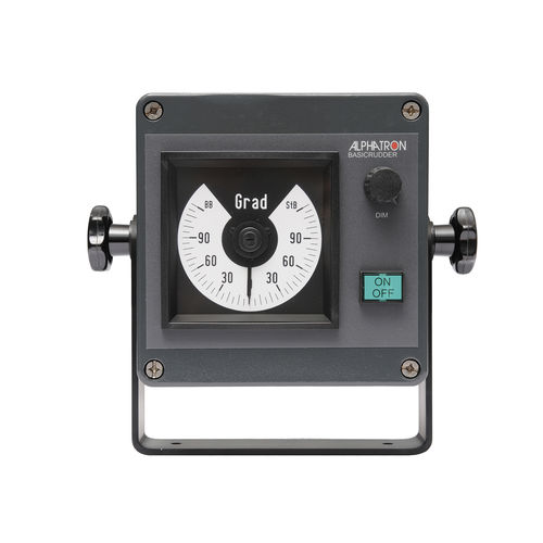 Indicatore per nave - Basicrudder - Alphatron Marine - di angolo di barra / analogico