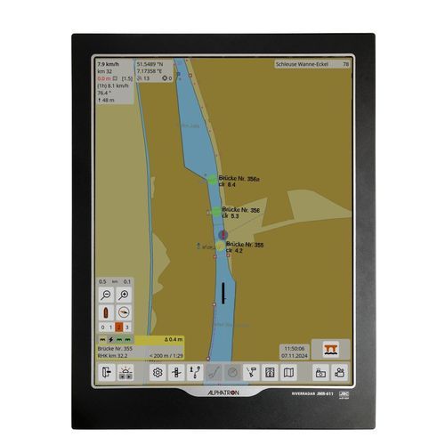 Sistema di monitoraggio per nave - argoBridgePilot - Alphatron Marine - acustico / multifunzione / di sicurezza