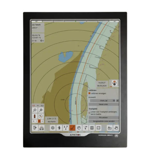 Sistema di navigazione per nave - argoRadarPilot - Alphatron Marine - radar / pilota automatico
