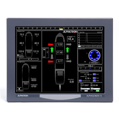 Software di monitoraggio - Alphaconning  - Alphatron Marine - di navigazione / per barca