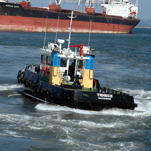 Barca professionale rimorchiatore - Trhece - Armon Shipyards - entrobordo