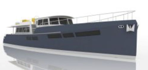 Motor-yacht da crociera - THE HAUTURIER 180 - Bernard Shipyard - con cabina di pilotaggio