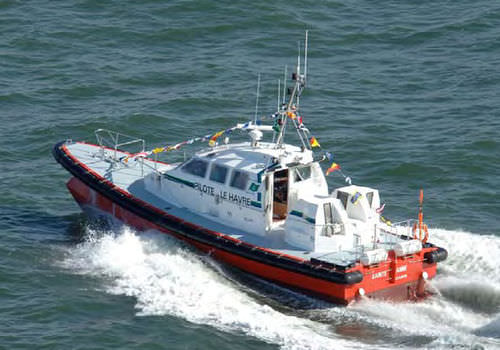 Barca professionale pilotina - ORC 155 - Bernard Shipyard - entrobordo / GRP / autoraddrizzante